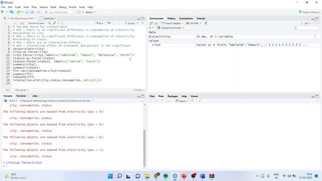 10. Two Way Analysis of Variance (ANOVA) in R || Dr. Dhaval Maheta смотреть онлайн