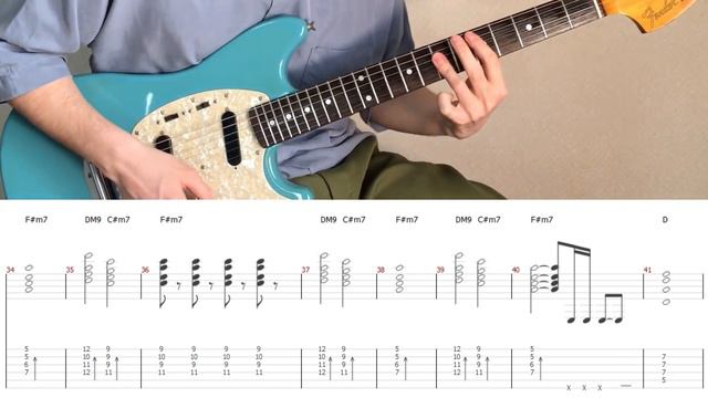 Lola Amour - Fallen (guitar cover with tabs & chords) смотреть онлайн