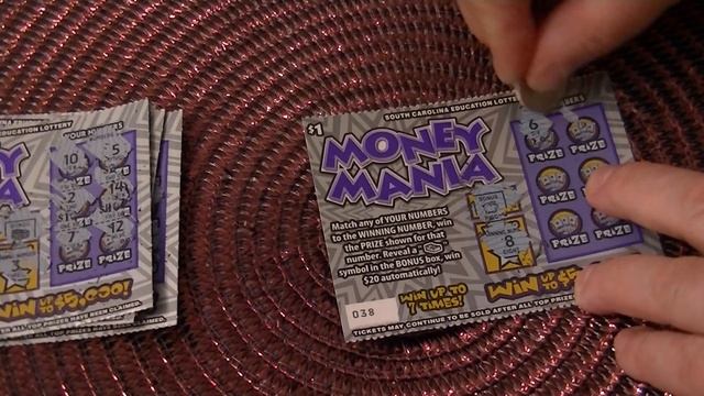 ?552/USA. EDUCATION LOTERY SCRACH?? OFF SC. MONEY MANIA. БИЛЕТЫ ЛОТЕРЕИ. смотреть онлайн