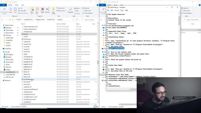 INSTALLING COLLECT FILES PLUGIN IN NUKE | COLLECT FILE | VFX VIBE смотреть онлайн