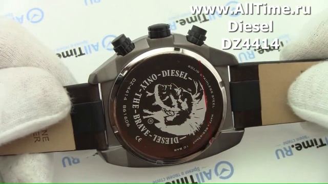 Обзор. Мужские наручные часы Diesel DZ4414 с хронографом смотреть онлайн