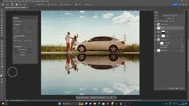 Easy Create Water Reflections in Photoshop смотреть онлайн