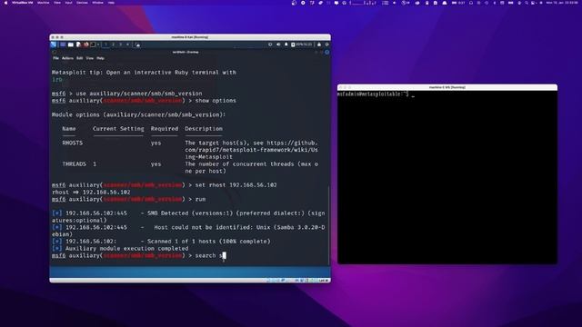 [DE] Samba 3.0.20-Debian user map exploit смотреть онлайн