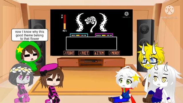 STORYSHIFT REACT TO DELTATRAVELLER FLOWEY FIGHT смотреть онлайн