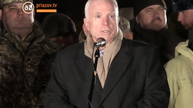 США мають надати зброю Україні, - Джон Маккейн / Senator John McCain in Mariupol смотреть онлайн
