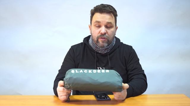 Надувной коврик для похода Honeycomb от фирмы Blackdeer со встроенным насосом смотреть онлайн