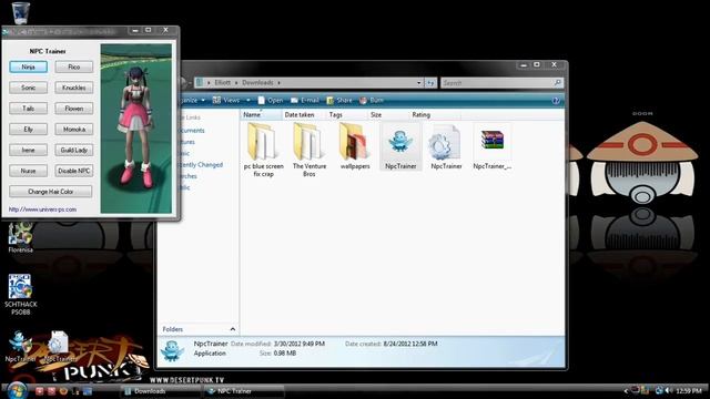 PSOBB working Npc Trainer '2012' смотреть онлайн