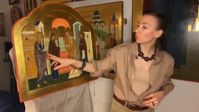 Сретение Господне. Читаем икону смотреть онлайн