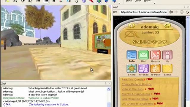 Quest Atlantis Virtual Worlds смотреть онлайн