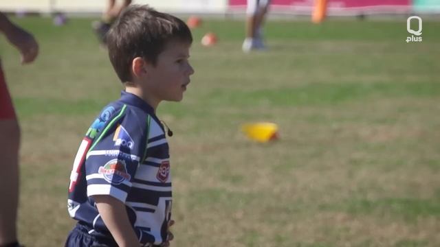 Mic'd up kids: Under 7s play first game of tackle смотреть онлайн