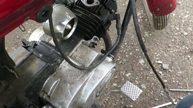 Как снять двигатель с китайского мопеда смотреть онлайн