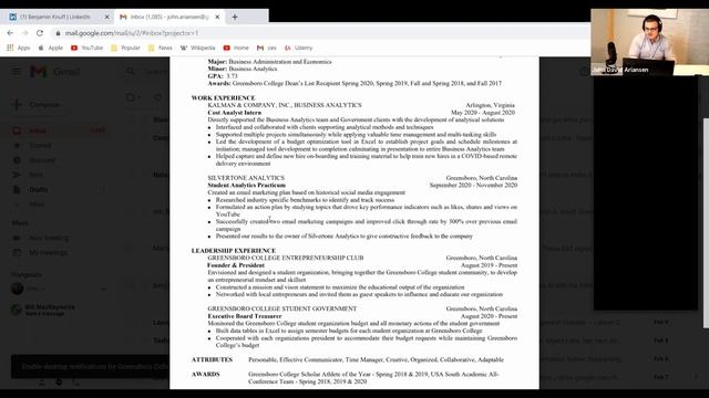 FAANG Analytics Mentor Nikita Gupta Gives LinkedIn and Resume Advice смотреть онлайн
