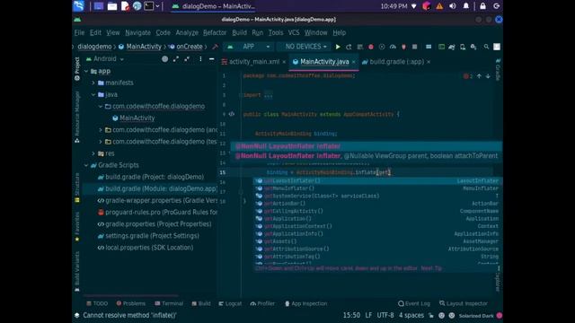 how to create alert dialog box in android studio смотреть онлайн