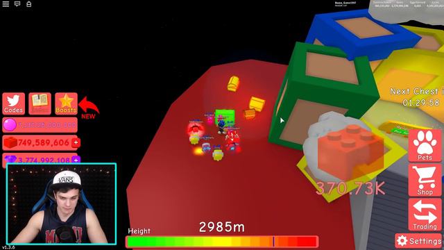 МОЙ ПЕРВЫЙ - ЗОЛОТОЙ ЛЕГЕНДАРНЫЙ ПИТОМЕЦ !!! Roblox Simulator смотреть онлайн