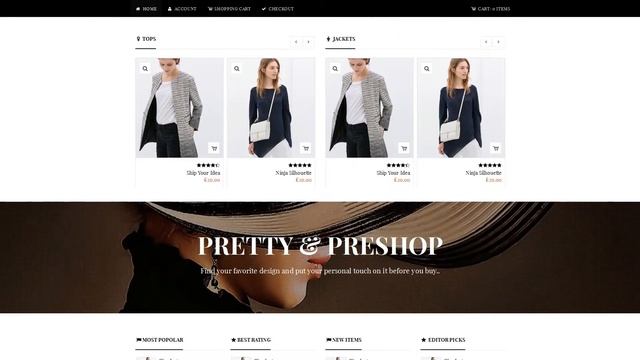 PreShop - Responsive WooCommerce Wordpress Theme смотреть онлайн