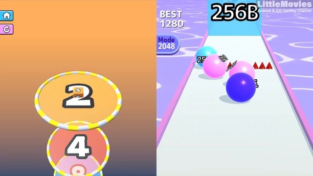 Ball Run 2048 | Jelly Run 2048 - All Level Gameplay Android,iOS - NEW APK GIGA UPDATE смотреть онлайн