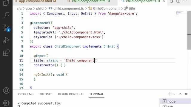 Parent to child communication | Input decorator | Angular 14 | Part 1 смотреть онлайн
