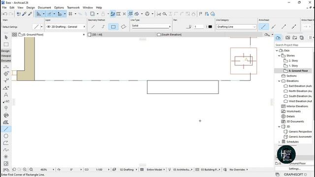 Archicad Tutorial || How To 3d Any Floor Plan Design || Start To Finish смотреть онлайн