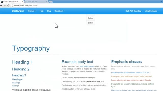 9)Bootstrap 3 Applying Themes in Web Pages.Get new Look and Feel!! смотреть онлайн