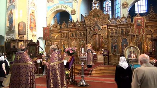 Неделя 14-я по Пятидесятнице, пред Воздвижением. Всенощное бдение. 25.09.2021 смотреть онлайн