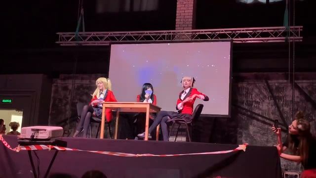 Kakegurui show/ FFP, Moscow (3 топора)/безумный азарт дефиле косплей смотреть онлайн