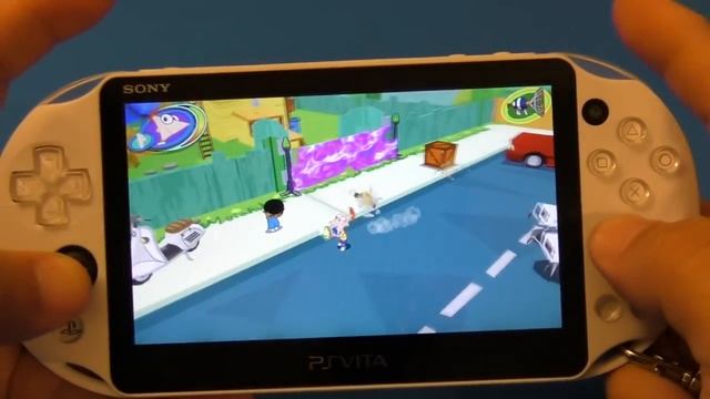 PSVita Phineas & Ferb: Day of Doofenshmirtz Gameplay Review смотреть онлайн