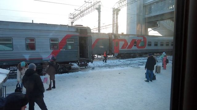 Поездка на поезде 013Н Новокузнецк - Санкт-Петербург. Прогулка по Тюмени. Горячие источники Тюмени смотреть онлайн