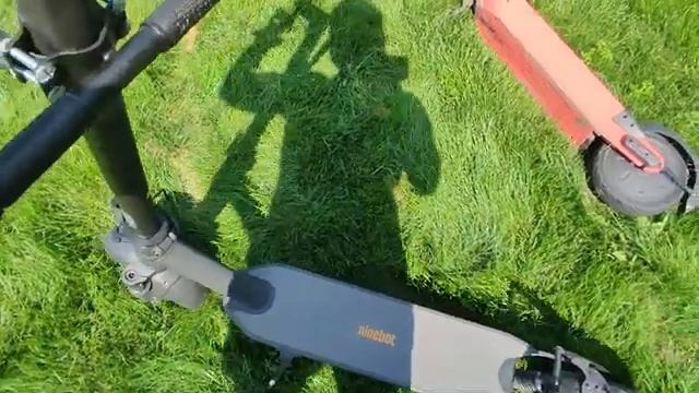 Вторая часть сравнения электросамокатов Ninebot Max Plus и Ninebot G30