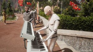 Atomic Heart - Komarovo (Комарово) In Game Soviet DJ Robot Scene