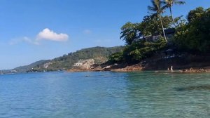 На севере пляжа Патонг в марте (Пхукет, Таиланд), 02.03.2022 г.In the north of Patong Beach in Marc