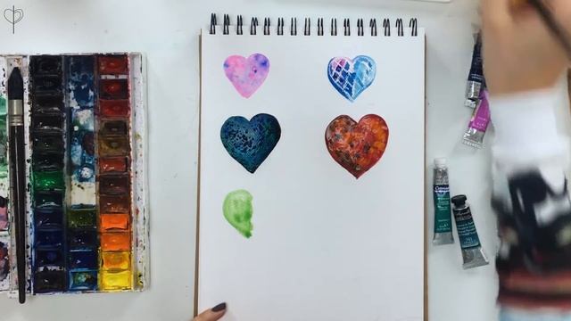 Акварельные эффекты для начинающих. Как научиться рисовать акварелью. Watercolor effects смотреть онлайн