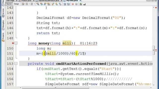 java how to Calculate Money for every 15 min смотреть онлайн