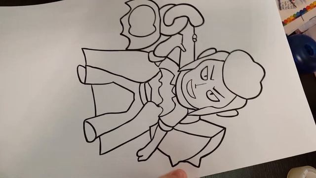 Раскраски brawl Stars смотреть онлайн