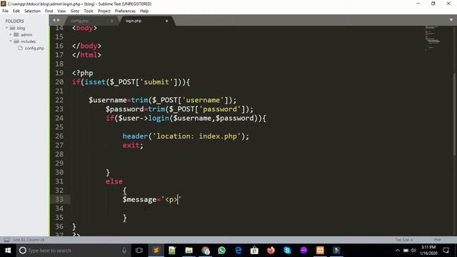 Login System using hash function in PHP with MYSQL database | PHP in Hindi | Blog Part 2 ,Hindi смотреть онлайн