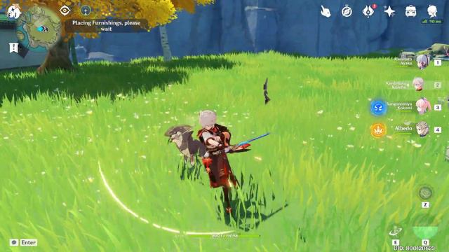 Kageroumaru Dog Pet | Serenitea Pot Decoration Showcase | Bantan Sango Event Reward | Genshin Impac смотреть онлайн
