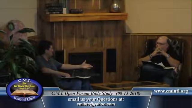 8/13/2018 Open Forum Bible Study смотреть онлайн
