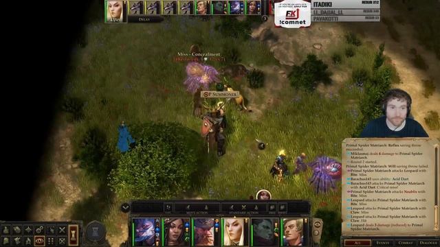 How do you like the Game? Strange Spider Encounter | Pathfinder: Kingmaker | Stream Highlights смотреть онлайн