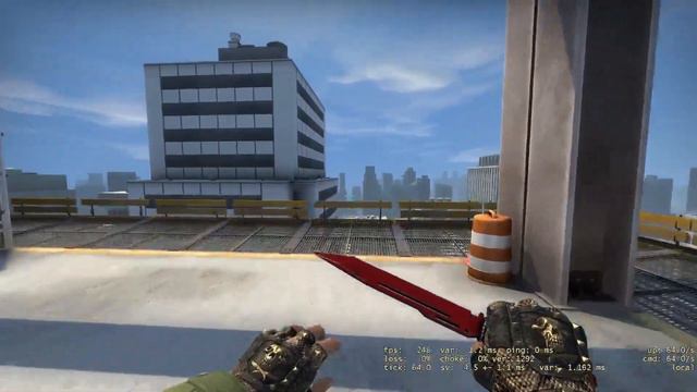 Paracord Knife Crimson Web + Bloodhound Gloves Snakebite