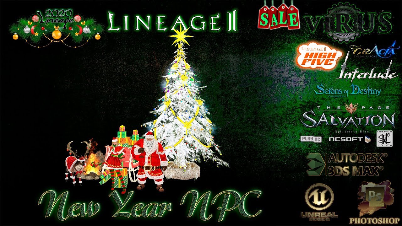 NPC New Year With Effects 02. NEW YEAR 2020. Any Chronicle ◄√i®uS►