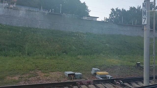 Электричка Москва - Подольск. смотреть онлайн