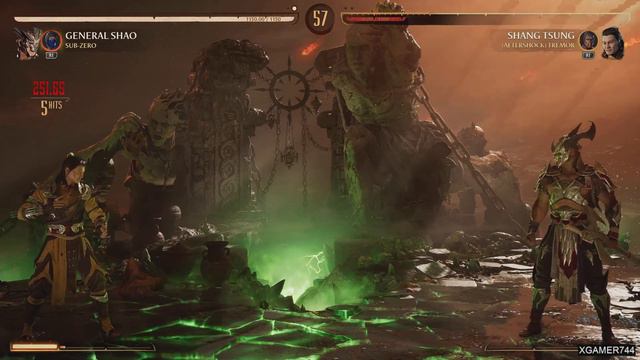 Mortal Kombat 1 - General Shao Vs. Shang Tsung (VERY HARD) смотреть онлайн