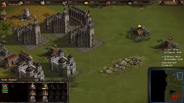 Рейтинг Казаки 3 - 2v2 LaPanthera + Grigorich vs [-OG-]SirBillo +slavan смотреть онлайн