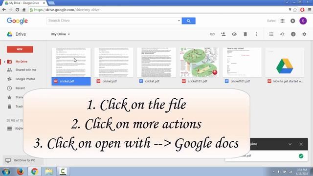 How to Convert PDF to Word Without Software (Using Google Drive) | Recommended Easy Method смотреть онлайн