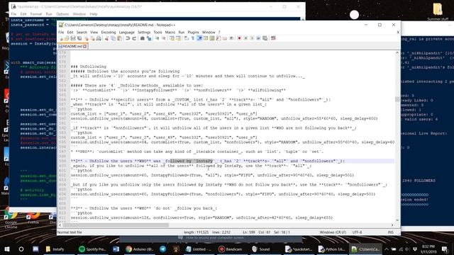 Instagram Python Bot (Instapy) Part 2 - Customization смотреть онлайн