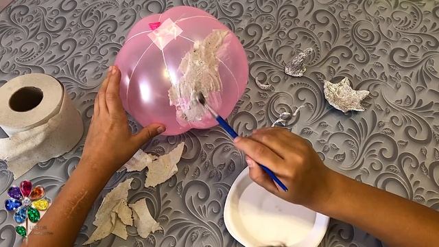 Хеллоуин. Тыква папье-маше. Поделка своими руками. Идея декора. Halloween. Из туалетной бумаги. Diy смотреть онлайн