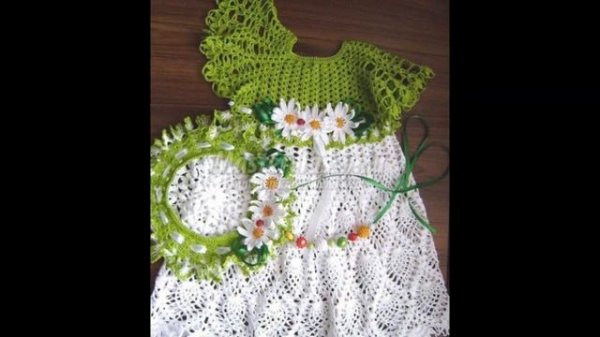 Ажурное Платье Крючком для Девочки - 2020 / Openwork Crochet for Girl / Durchbrochenes Kleid Haken