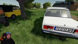 НАШЛИ БРОШЕННУЮ МАШИНУ В РЕКЕ ► Farming Simulator 22 ПО СЕТИ #4