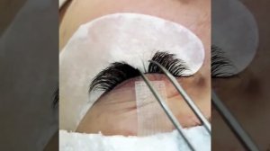 БЕЗ СКЛЕЕК. ОБЪЁМНОЕ НАРАЩИВАНИЕ 2Д. КОРИЧНЕВЫЙ ЦВЕТ РЕСНИЧЕК. +ОТСТУП