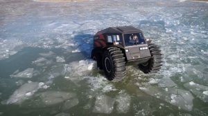 СнегоБолотоход Шерп. Моменты