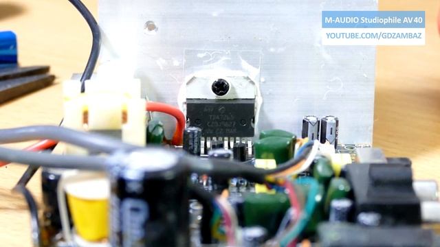 Repair of M-Audio Studiophile AV 40 Speakers смотреть онлайн